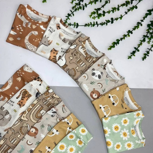 ست راحتی بچگانه آستین بلند با شلوار